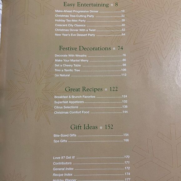 CHRISTMAS COOKBOOK BY SOUTHERN LIVING - Picture 5 of 16